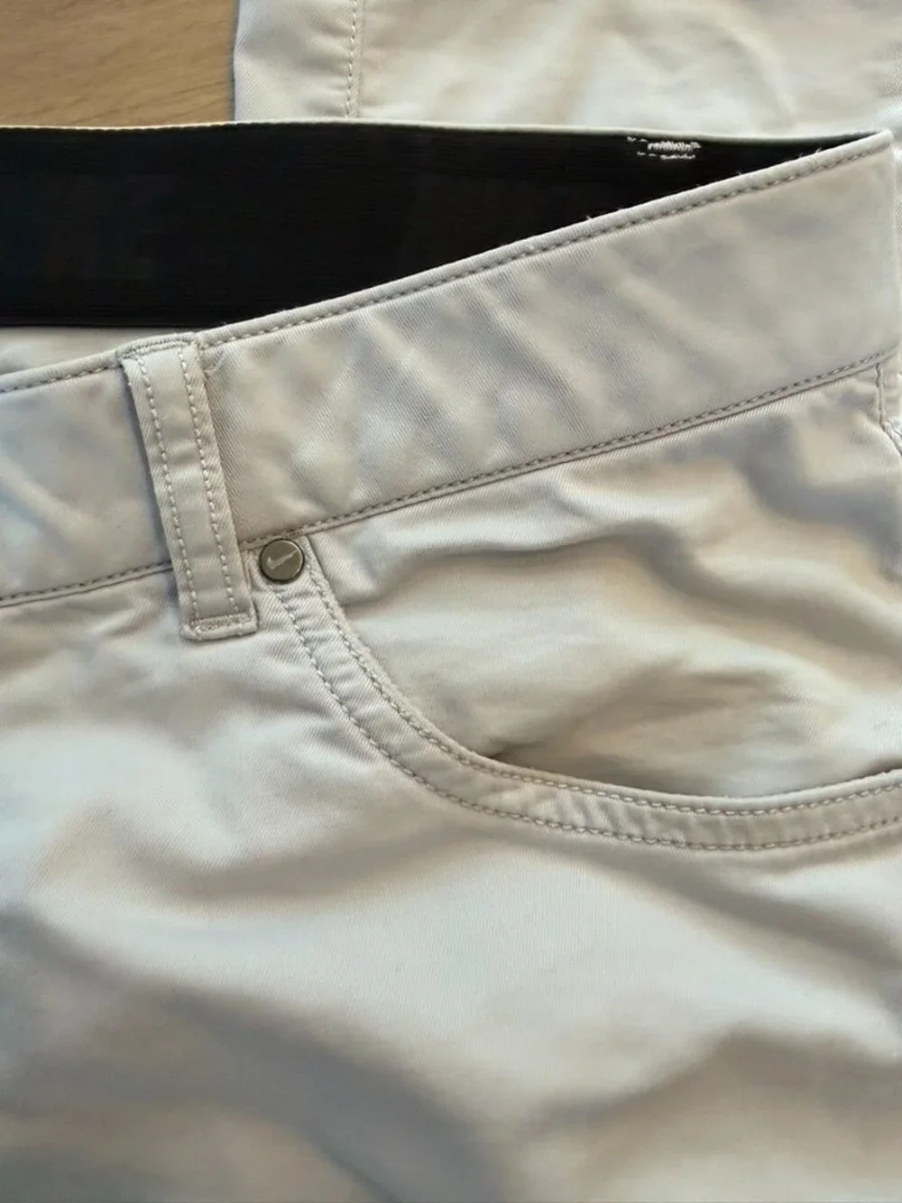 Nike Gray Golf Pants Standard Fit Dry Fit 36x30